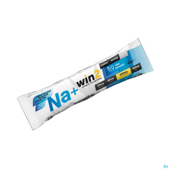 Win2 energy bar na+ salted almond    40g
