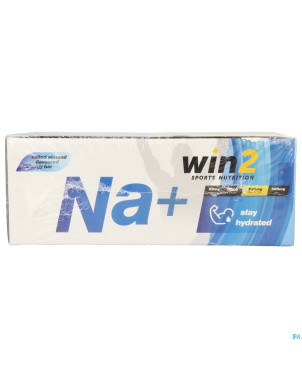 Win2 energy bar na+ salted almond    40g