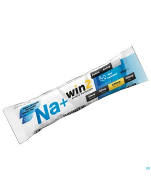 Win2 energy bar na+ salted almond    40g