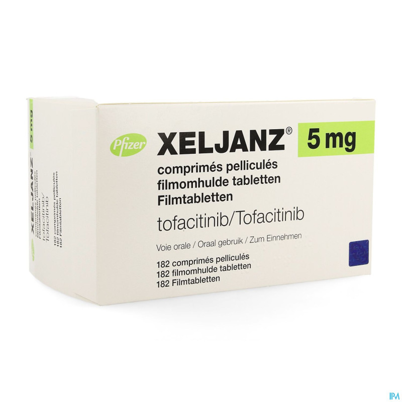 Xeljanz  5mg comp pell 182 x  5mg blister