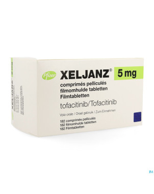 Xeljanz  5mg comp pell 182 x  5mg blister