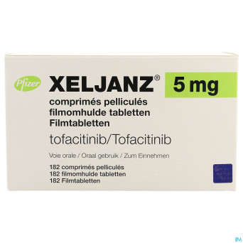Xeljanz  5mg comp pell 182 x  5mg blister