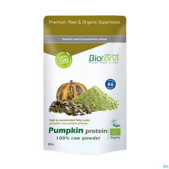 Biotona pumpkin protein raw bio    pdr 300g