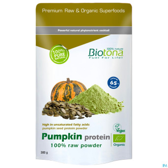 Biotona pumpkin protein raw bio    pdr 300g