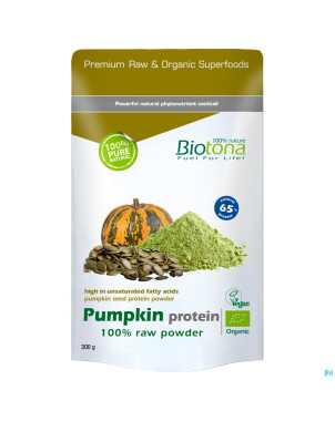 Biotona pumpkin protein raw bio    pdr 300g