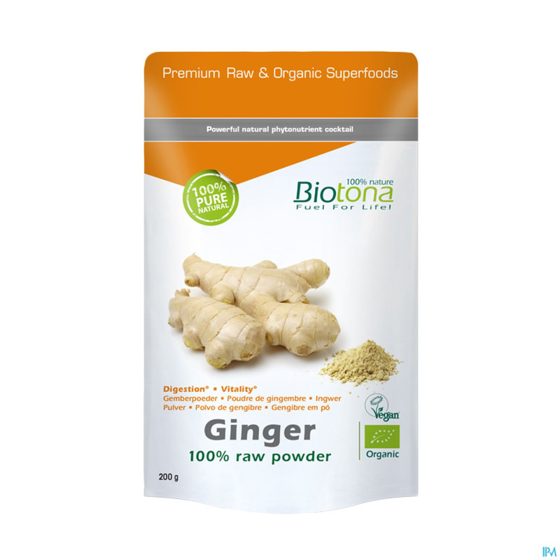 Biotona ginger bio    pdr 200g