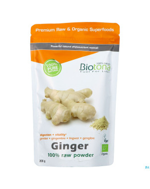 Biotona ginger bio    pdr 200g