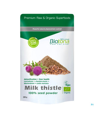 Biotona milk thistle bio   pdr 200g