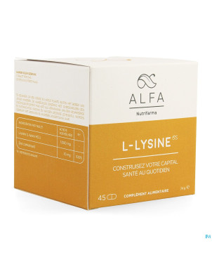 Alfa l-lysine 1000mg    comp  45