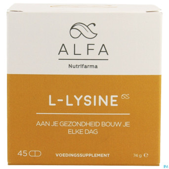 Alfa l-lysine 1000mg    comp  45