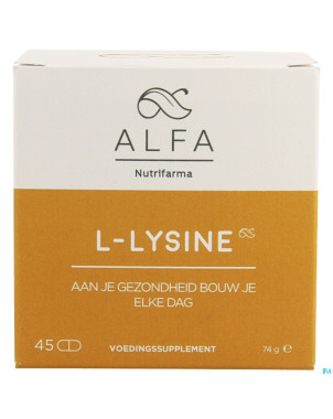 Alfa l-lysine 1000mg    comp  45