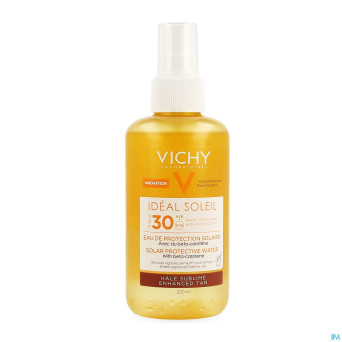 Vichy ideal soleil protect eau bronzage ip30 200ml