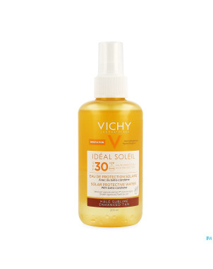 Vichy ideal soleil protect eau bronzage ip30 200ml
