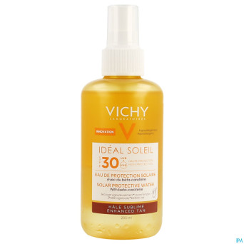 Vichy ideal soleil protect eau bronzage ip30 200ml