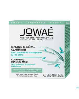 Jowae masque mineral clarifiant    pot  50ml