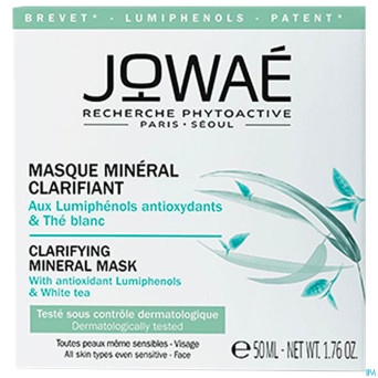 Jowae masque mineral clarifiant    pot  50ml