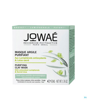 Jowae masque argile purifiant    pot  50ml
