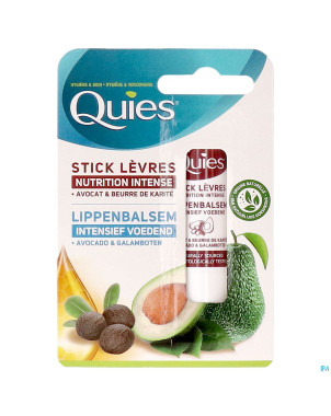 Quies stick levres regener.avocat&beurre kar. 4,5g