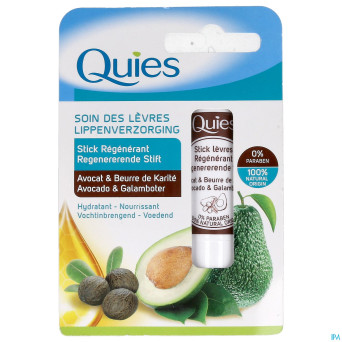 Quies stick levres regener.avocat&beurre kar. 4,5g