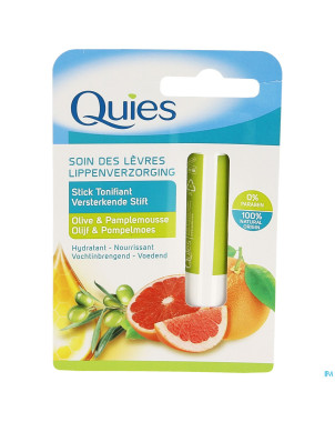 Quies stick levres tonif. olive&pamplemousse  4,5g