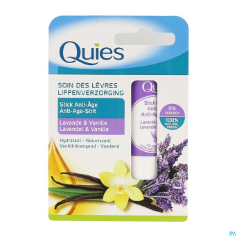 Quies stick levres a/age lavande&vanille    4,5g