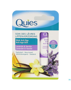 Quies stick levres a/age lavande&vanille    4,5g