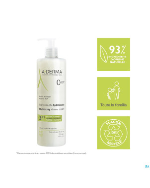 Aderma indisp.gel douche hydra protect 750ml promo