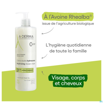 Aderma indisp.gel douche hydra protect 750ml promo