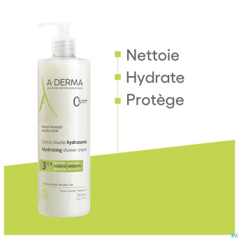 Aderma indisp.gel douche hydra protect 750ml promo