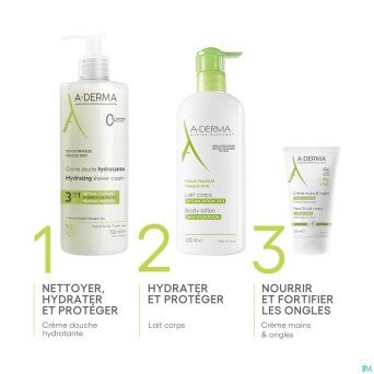 Aderma indisp.gel douche hydra protect 750ml promo