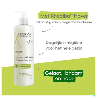 Aderma indisp.gel douche hydra protect 750ml promo