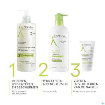 Aderma indisp.gel douche hydra protect 750ml promo