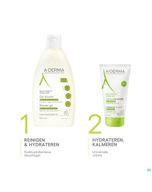 Aderma indisp.gel douche hydra protect 750ml promo