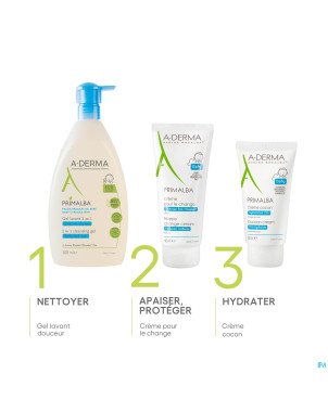 Aderma primalba gel lavant 2en1 500ml