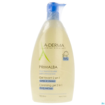 Aderma primalba gel lavant 2en1 750ml
