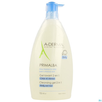 Aderma primalba gel lavant 2en1 750ml