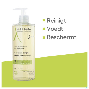 Aderma gel douche surgras    500ml