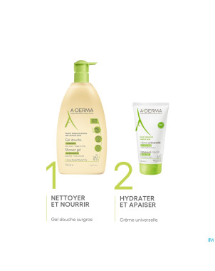 Aderma gel douche surgras    500ml