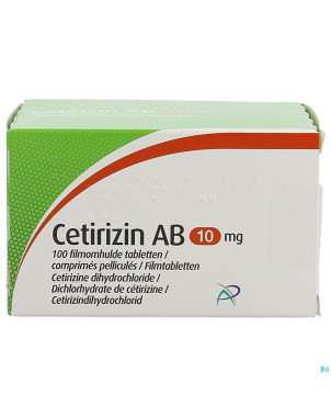 Cetirizin ab 10mg comp pell   100