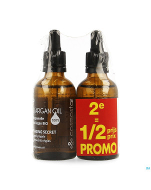 Cosmostar huile argan    2x50ml 2e -50%