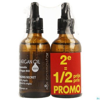 Cosmostar huile argan    2x50ml 2e -50%