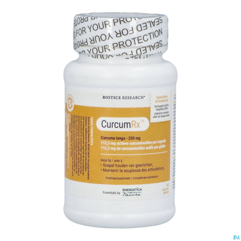 Curcum rx biotics    caps 60