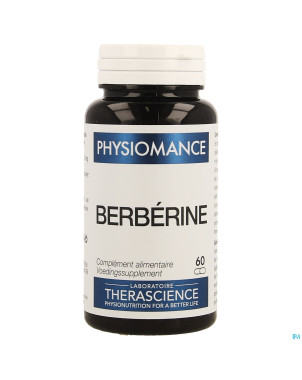 Berberine    caps 60 physiomance phy312b