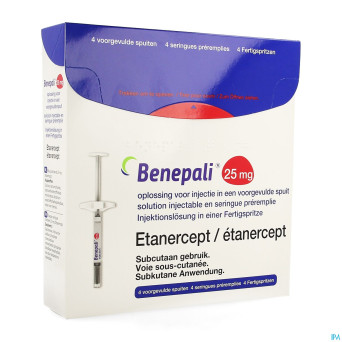 Benepali 25mg sol inj seringue prer. 4