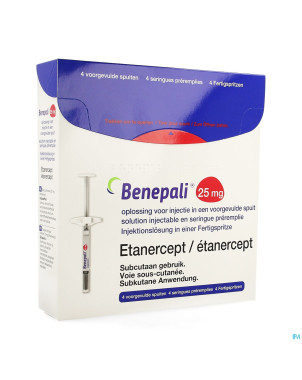 Benepali 25mg sol inj seringue prer. 4