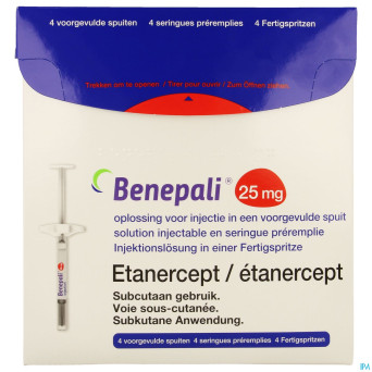 Benepali 25mg sol inj seringue prer. 4