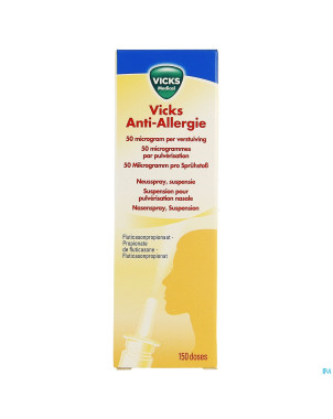 Vicks anti allergie spray nasal 150 doses