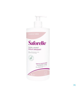 Saforelle soin lavant doux sol    fl pompe 1l
