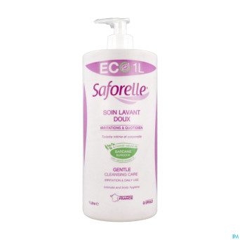 Saforelle soin lavant doux sol    fl pompe 1l