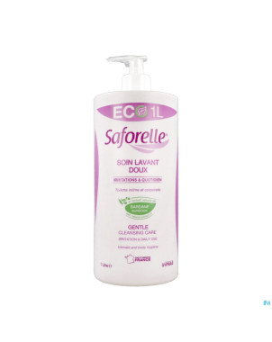 Saforelle soin lavant doux sol    fl pompe 1l